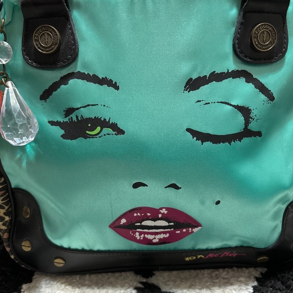 Betsey Johnson Betseyville Marilyn Monroe Purse - Picture 2 of 7